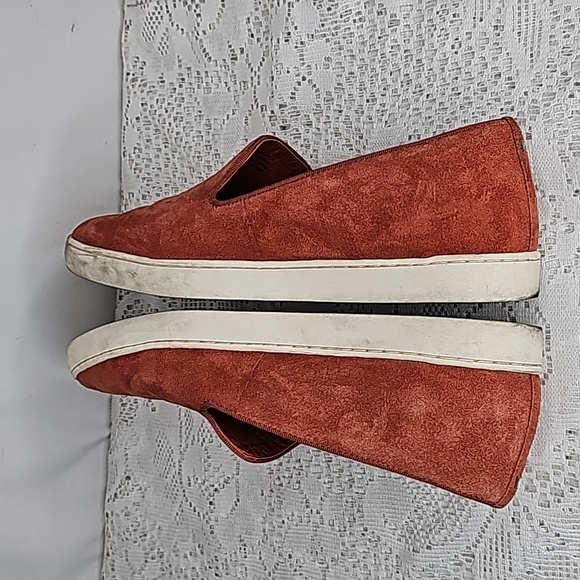 Birdies Swift leather burnt orange slip on loafer flats shoes sz 8 - Picture 9 of 11